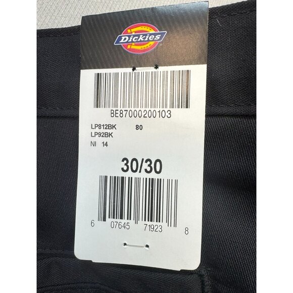 Dickies Mens  Work Pants Size 30/30 Black - Picture 7 of 13